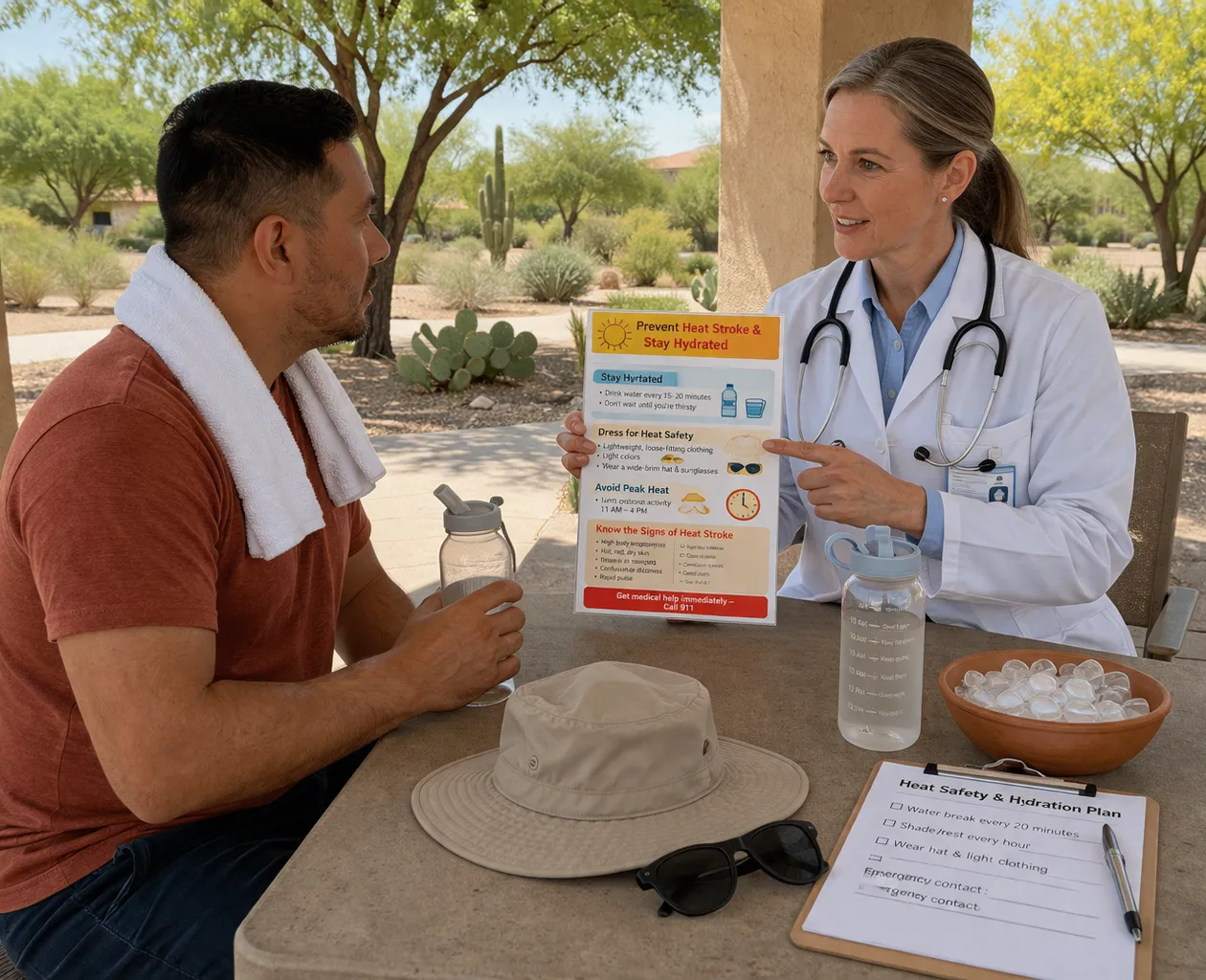 Heat Stroke Treatment
