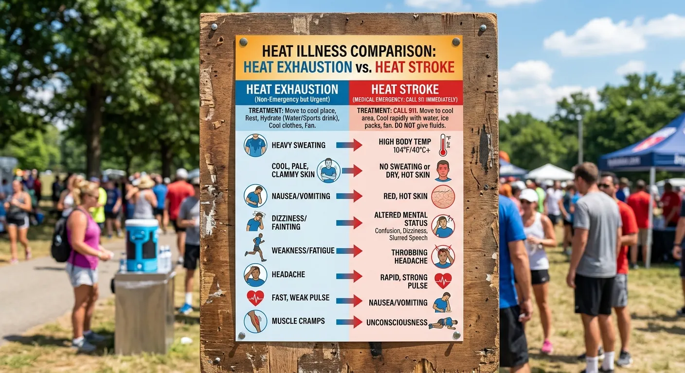 heat stroke treatment at home
